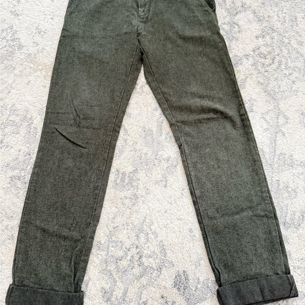 Men's Olive Green J Crew Pants